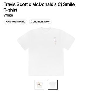 Travis Scott x McDonalds T-shirt